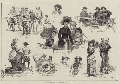 La Semana de Cricket de Canterbury de Frank Dadd